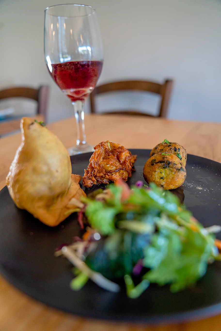 Arranged Food and Objects