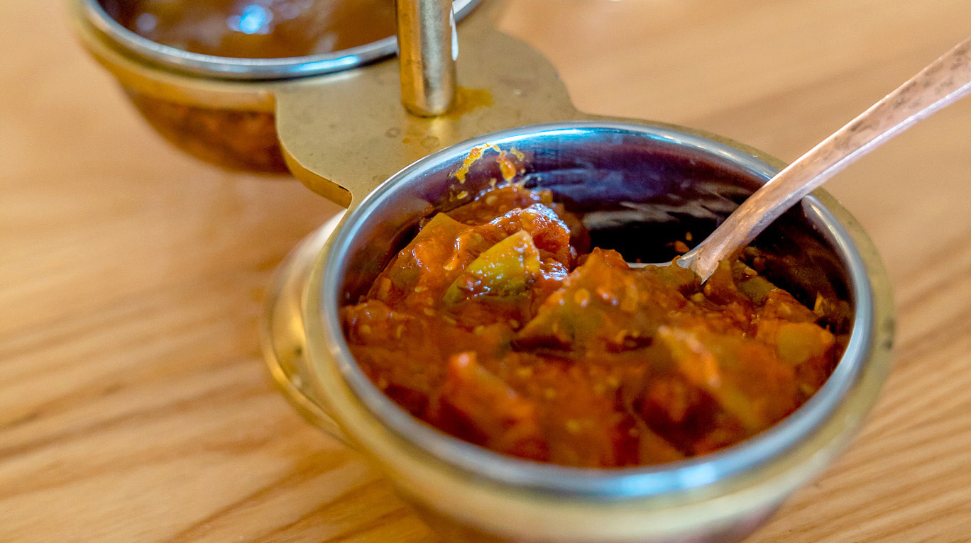 Arranged Food and Objects