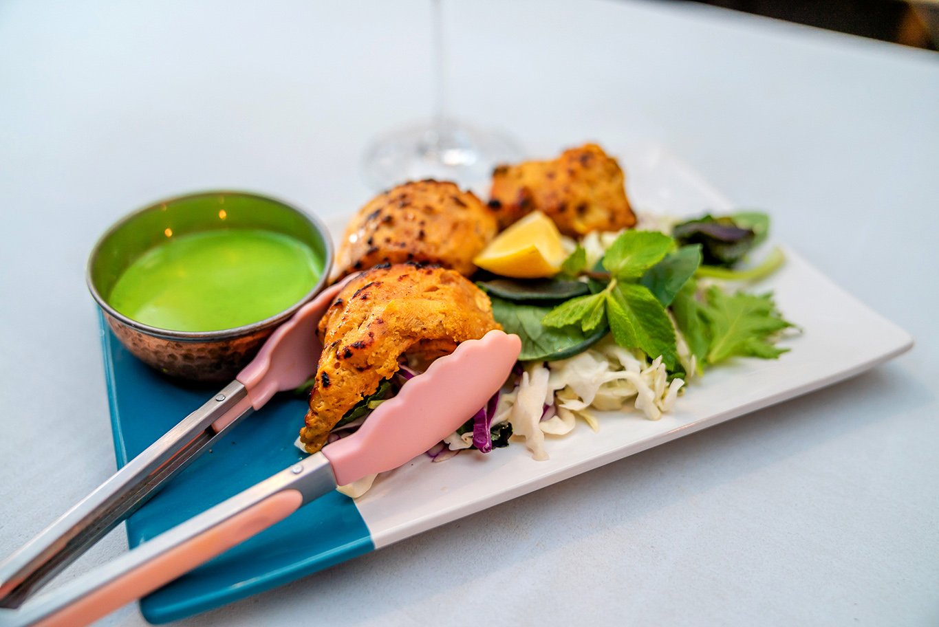 Arranged Food and Objects