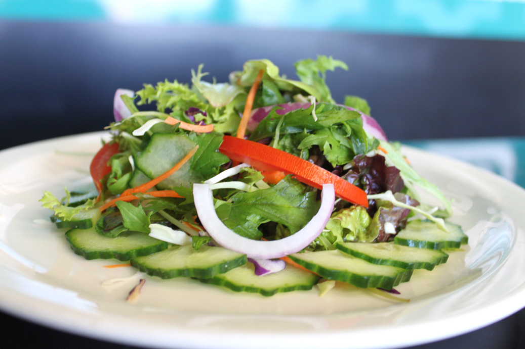 Arranged Food and Objects