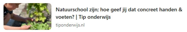 Foto Tip Onderwijs