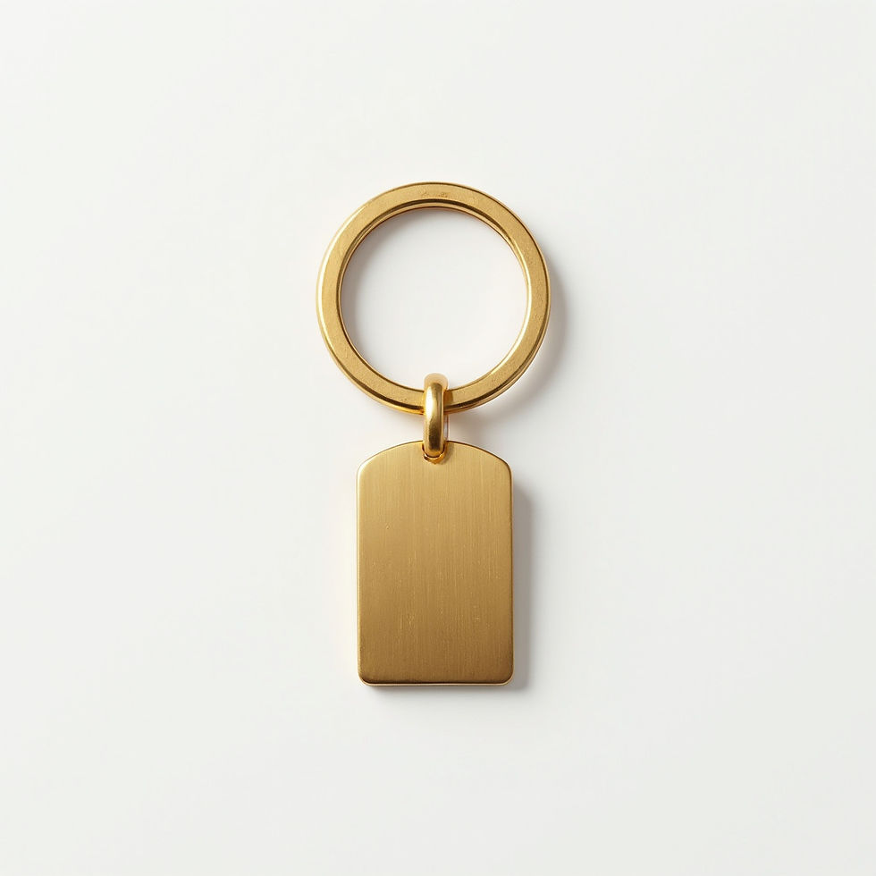 Porte Clés Laiton