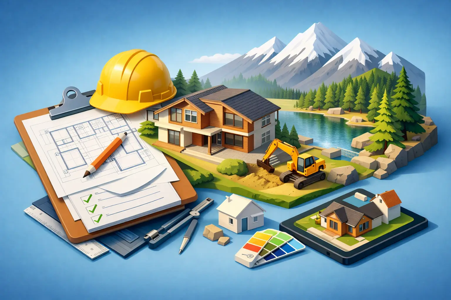Custom Home Planning Checklist for North Idaho