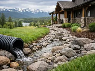 How to Plan Home Drainage for North Idaho