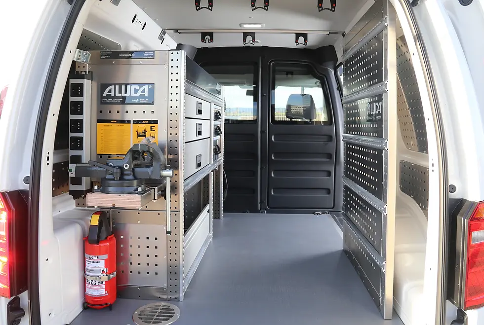 Aménagement Aluminium utilitaire ALUCA