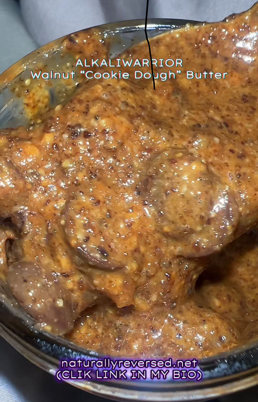 Thumbnail: “Walnut Butter” (16oz) w/ Burdock Root & Elderberries: ALKALIWARRIORS