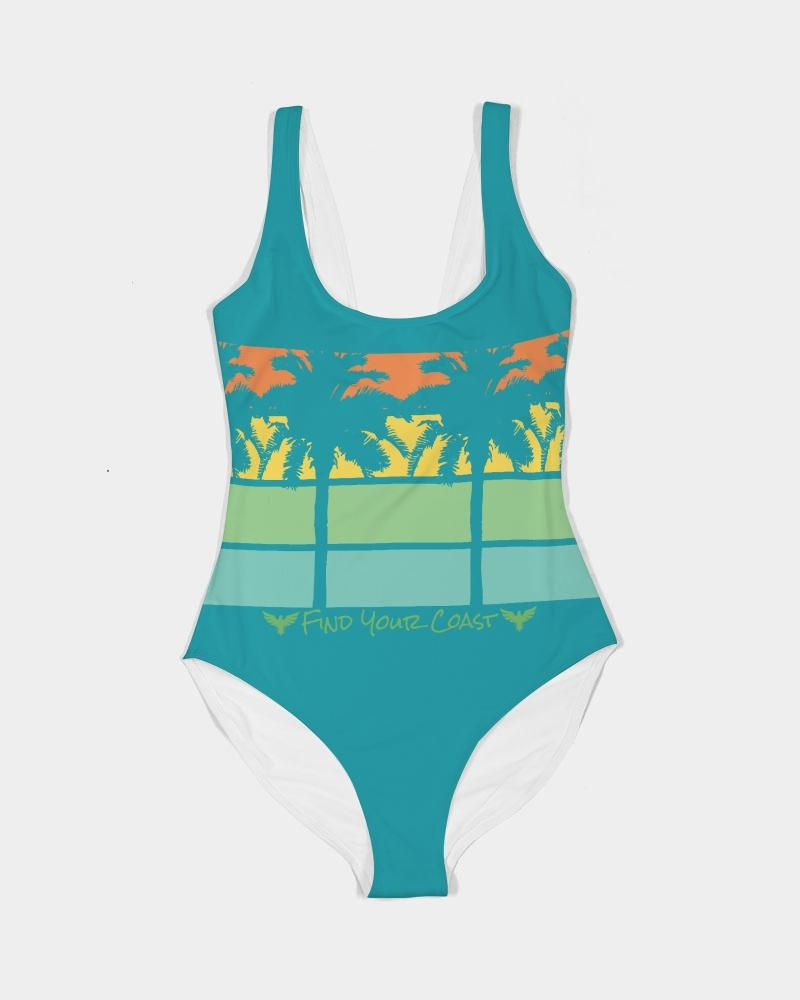 Thumbnail: Women's Palm Delicious Padded UPF 50 One-Piece Swimsuit