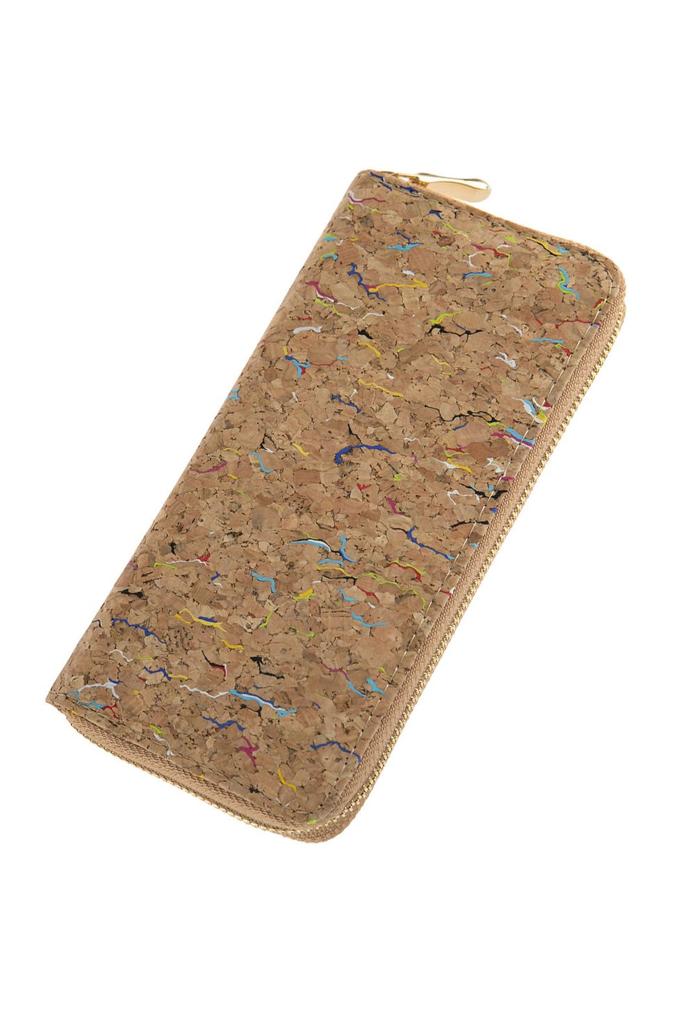 Thumbnail: Hdg2723 - Cork Single Zipper Wallet