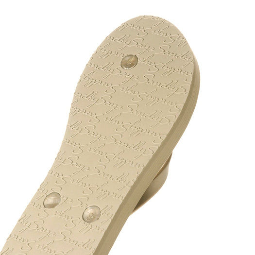 Thumbnail: Manhattan Black - Rhinestone Flat Flip Flops Sandal