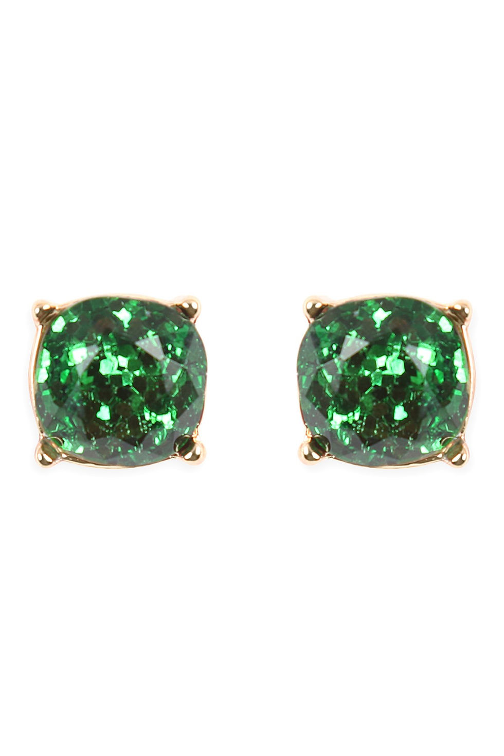 Thumbnail: Ae0336 - Glitter Epoxy Stud Earrings