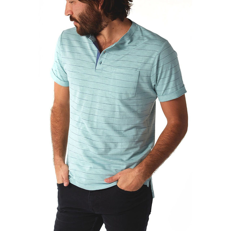 Thumbnail: Wade Pinstripe Henley