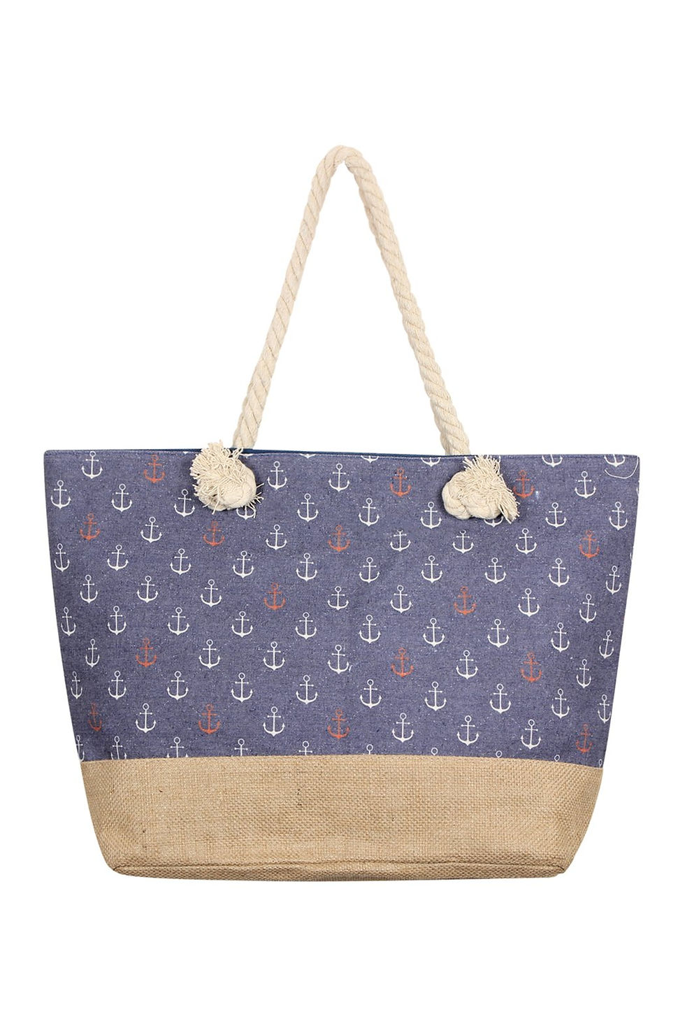 Thumbnail: Fc0079 - Anchor Print Tote Bags