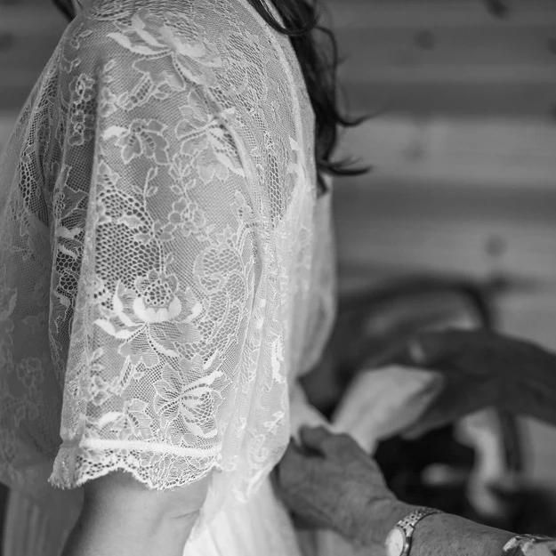 Thumbnail: Bestseller Boho Wedding Dress #1417