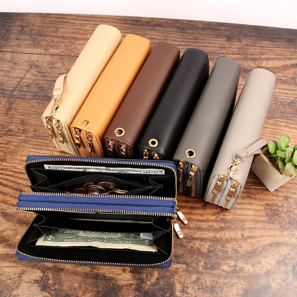 Thumbnail: Hdg2000 - Double Zip Around Wallet