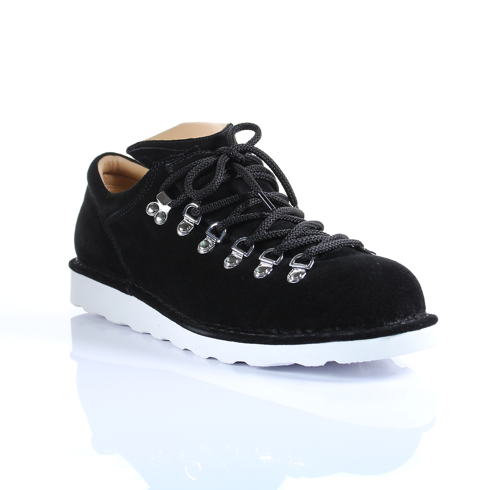 Thumbnail: Men's Style Suede Mountain Shoes (Black)