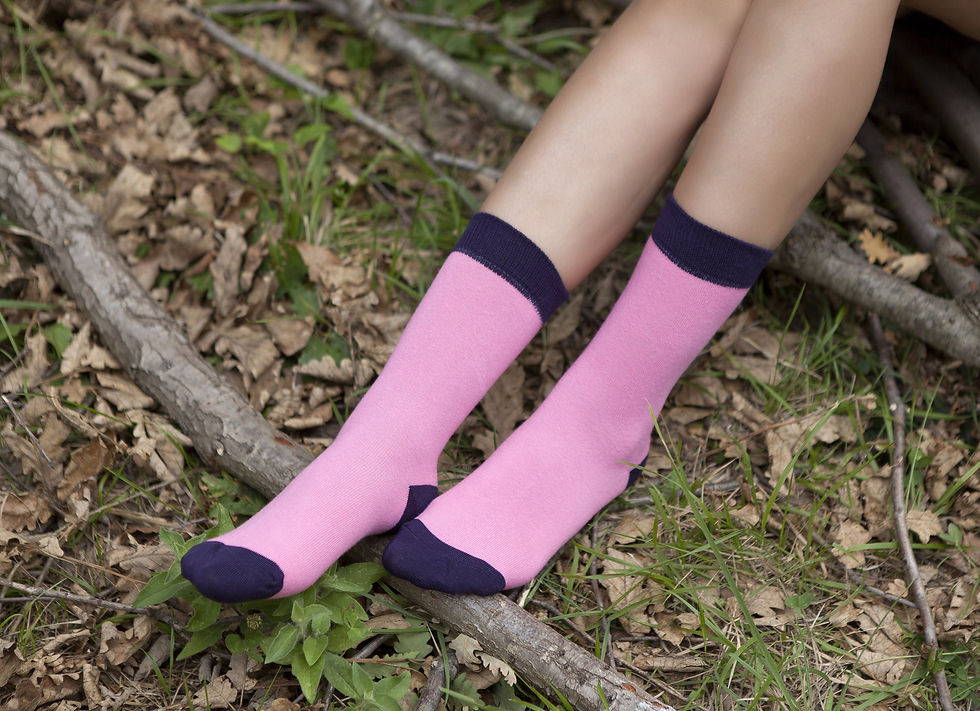 Thumbnail: Women's Solid Mix Set Socks Set