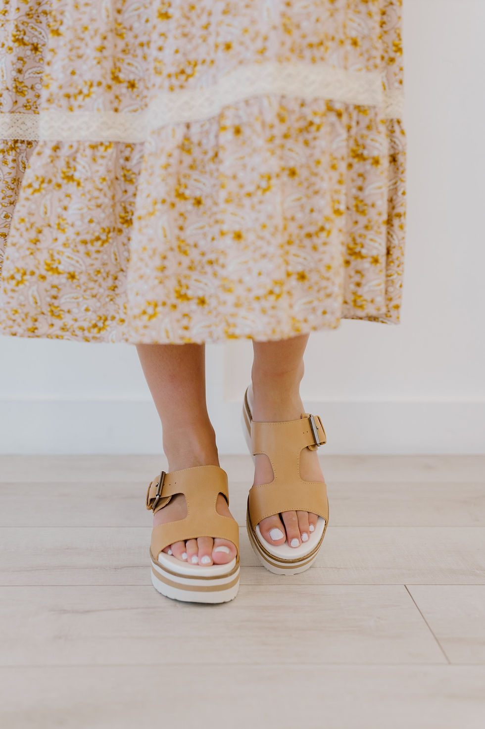 Thumbnail: Ellie Staple Platform Sandal