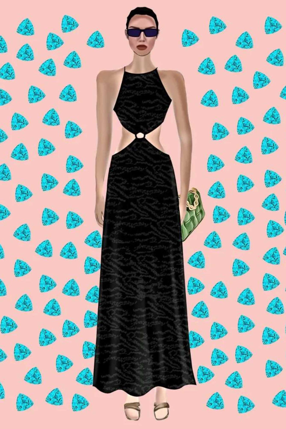 Thumbnail: Out of Your Reach Maxi Dress