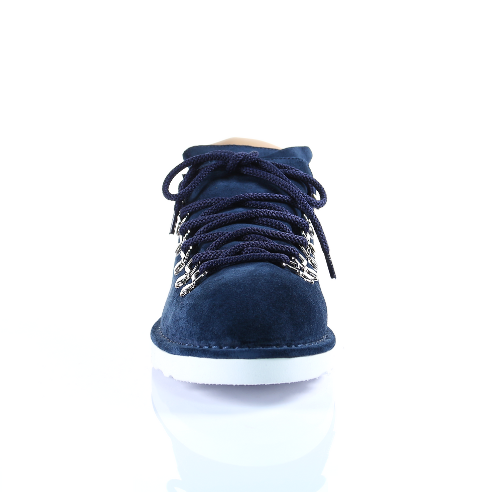 Thumbnail: Men's Style Suede Mountain Shoes (Navy)