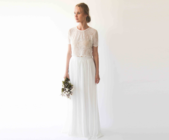 Thumbnail: Romantic Style Lace  Top  #2055