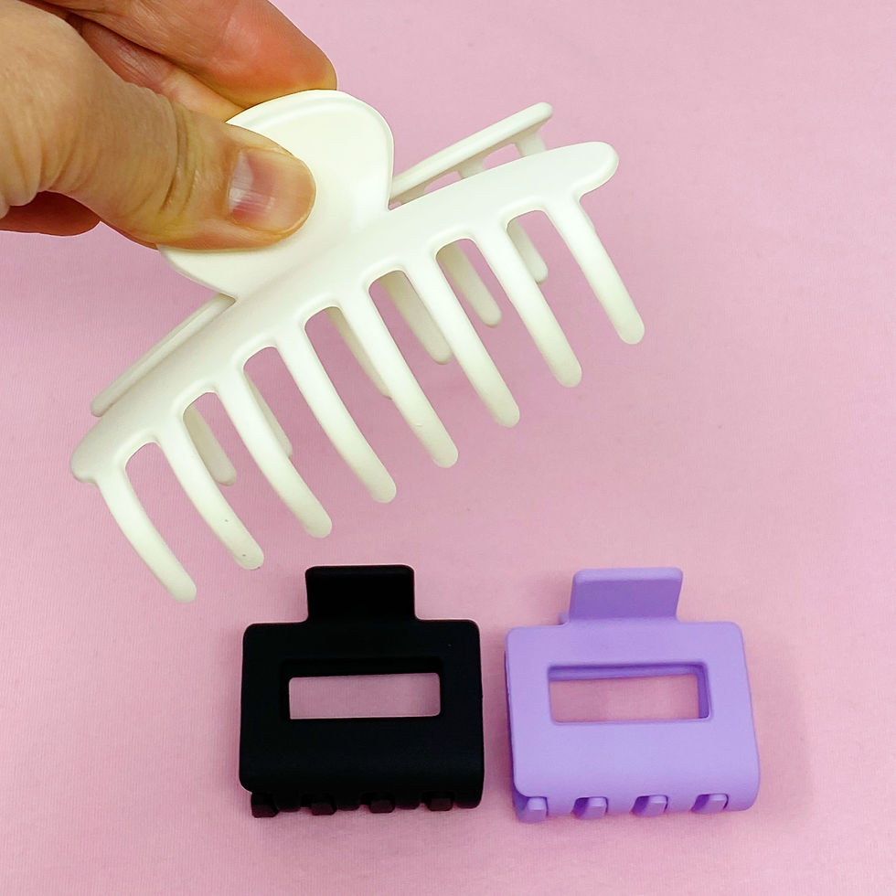 Thumbnail: Matte Muted Hair Claw Set