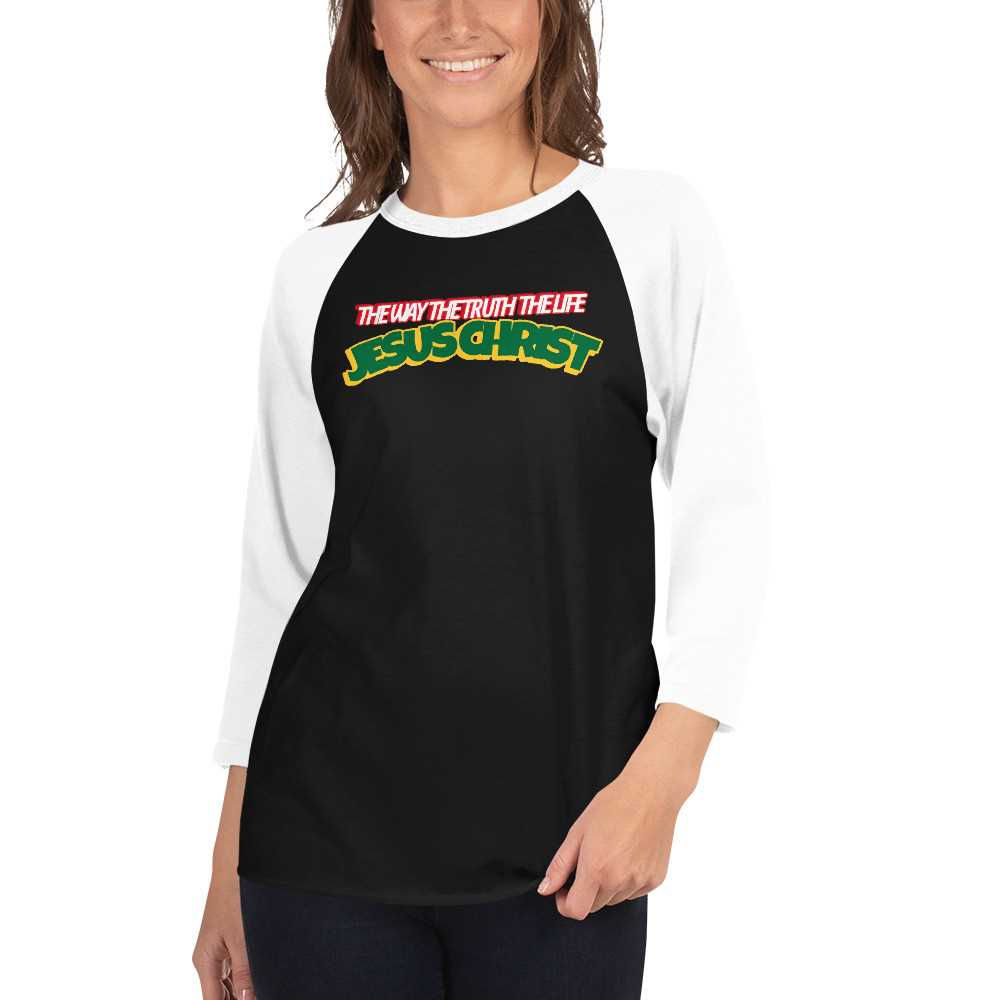 FAITHFUL DUDETTE- 3/4 Sleeve Raglan Shirt- Choose Colors