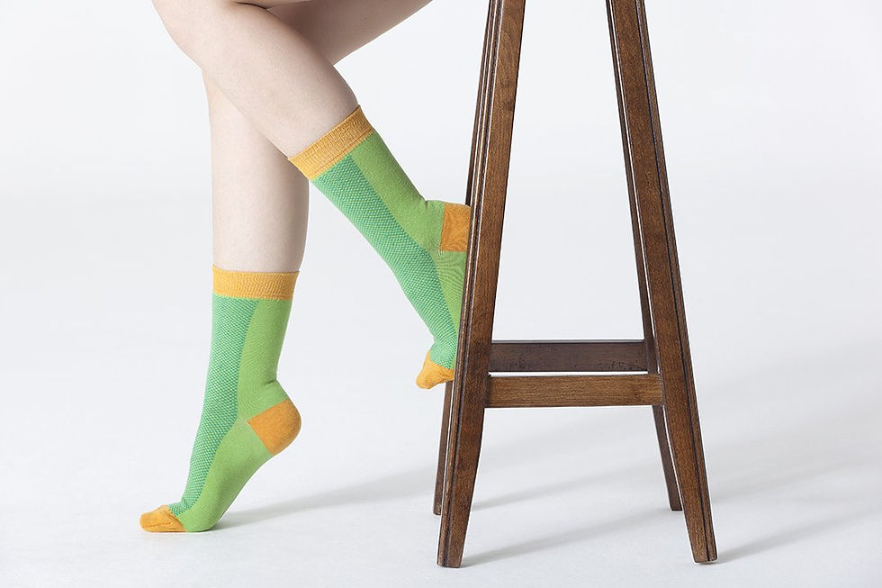 Thumbnail: Women's Solid Mix Set Socks Set