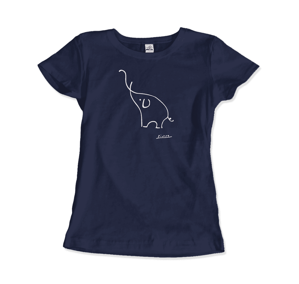 Thumbnail: Pablo Picasso Elephant Sketch Artwork T-Shirt