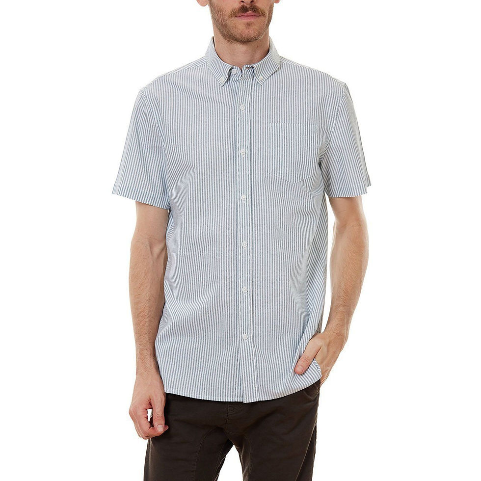 Thumbnail: Larry Green Vertical Striped Shirt