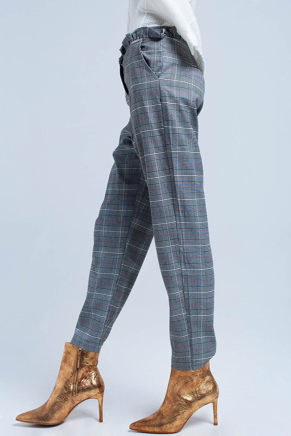 Thumbnail: Red Tartan Pattern Pants