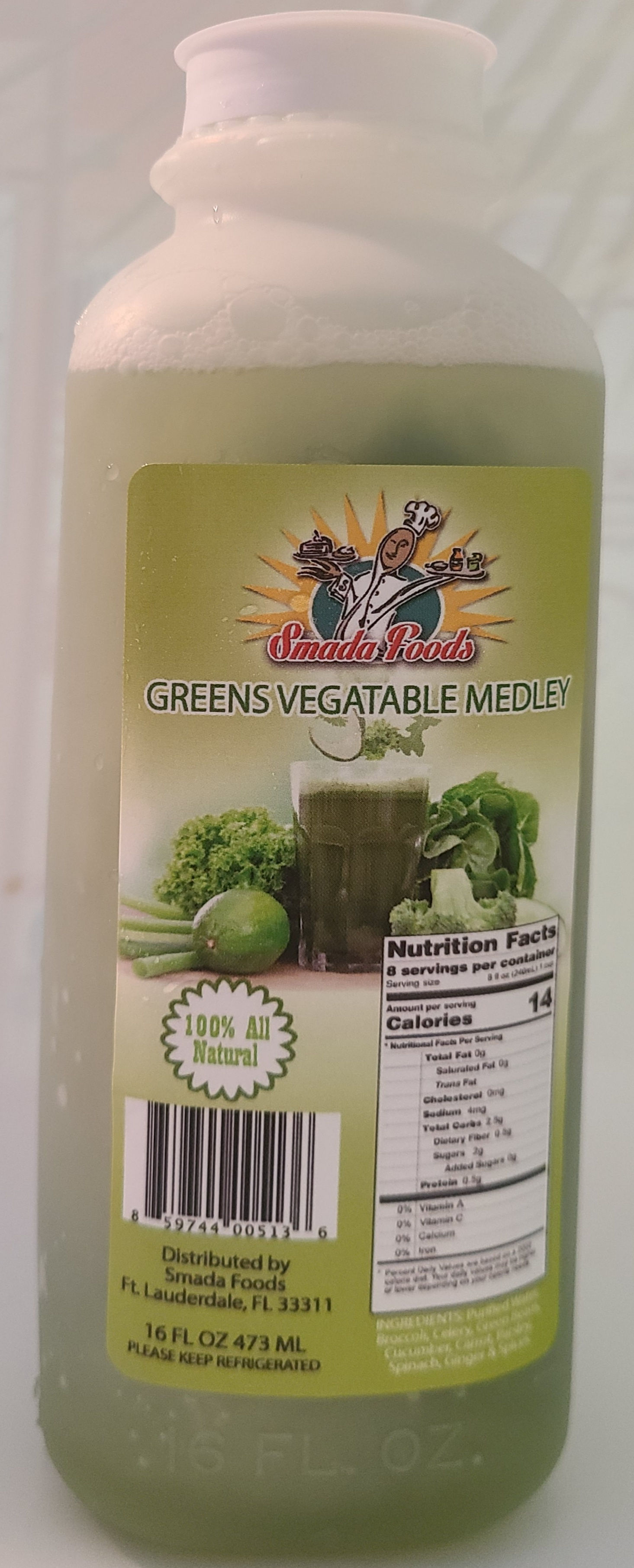 Green Vegetables Medley Drink
