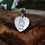 Thumbnail: 3 months Breastfeeding milestone heart / round charm bail / necklace