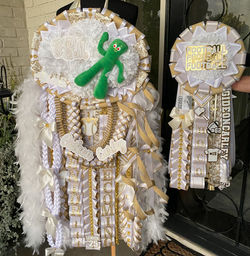 Elegant Heart Mum & Single Garter
