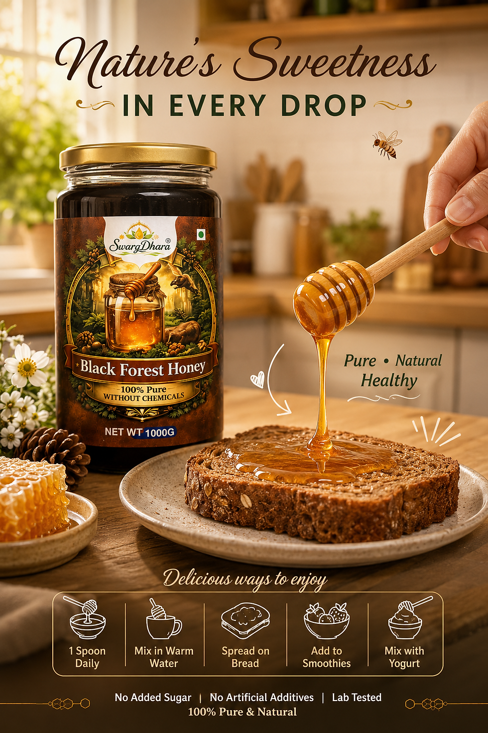 Thumbnail: Natural Premium Black Forest Honey