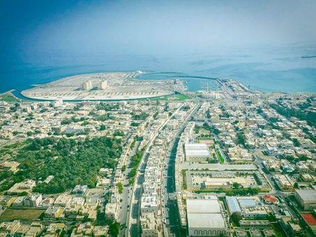 A bird's-eye-view of Sharjah