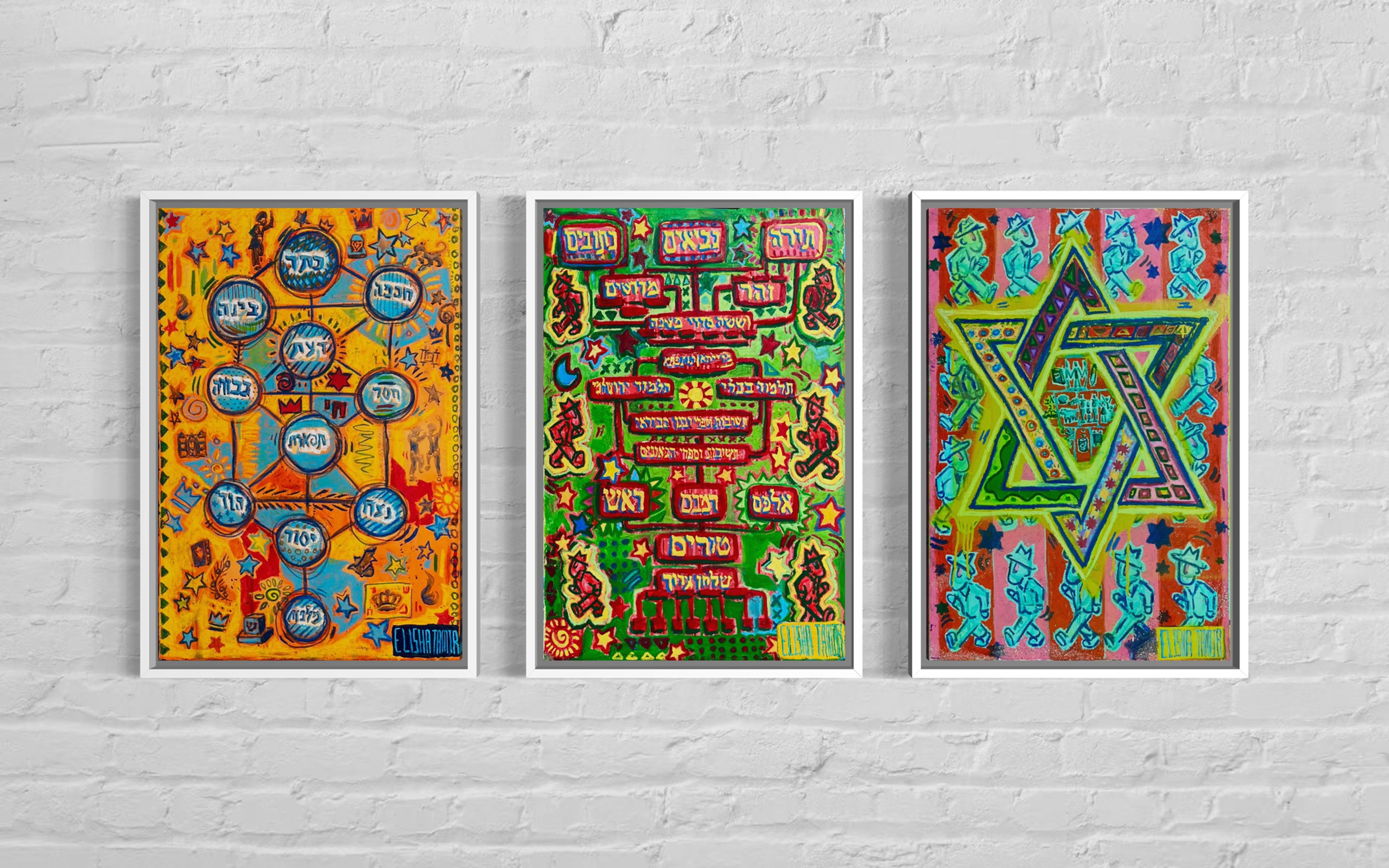 "CHARTED" Collection Prints Trio