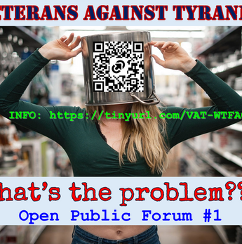 VAT Open Forum #1: What's the Problem???