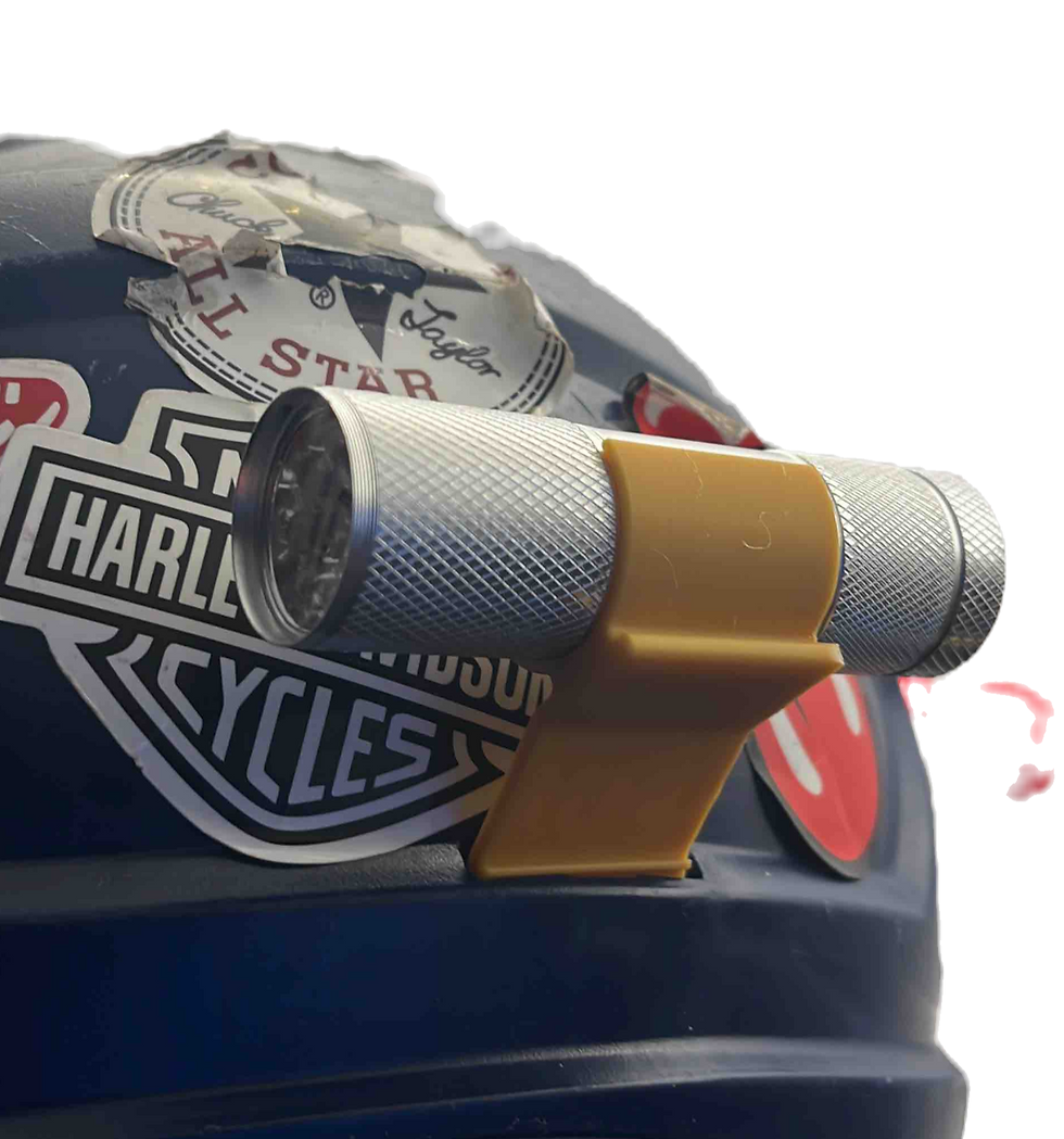 Miniaturbild: Bauhelm LED Lampenhalter