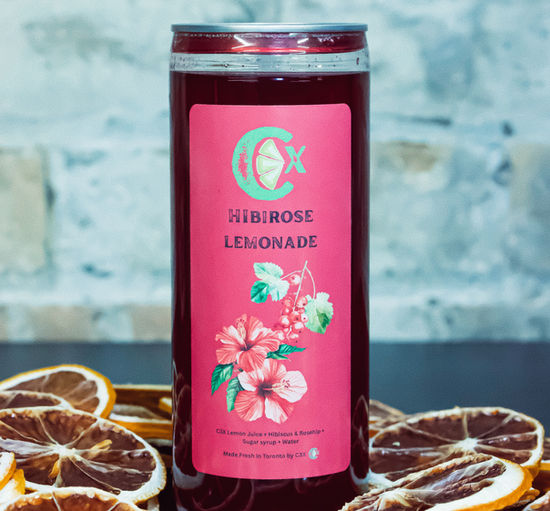 Hibiscus Rosehip Lemonade