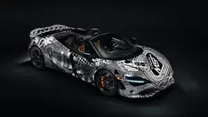 Formula 1 yıldızlarının imzasını taşıyan özel McLaren: 750S Spider 'Project Viva'