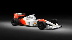 Ayrton Senna'nın efsanevi zaferi: Şampiyonluğu getiren son V-12 McLaren MP4/6 açık artırmada