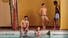 Tom Daley ve Adidas'tan örgü desenli performans yüzme koleksiyonu