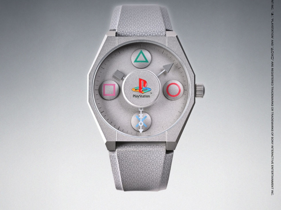 Anicorn x PlayStation: 30. yıla özel, sınırlı sayıda üretilen mekanik saat
