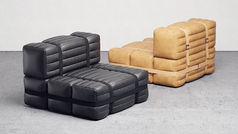 Nostalji ve işlevsellik bir arada: Kayışlı ve kapitone kanepe tasarımı