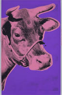 Andy Warhol Pink Cow screenprint silkscreen pop art print for sale