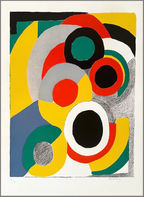 Sonia Delaunay, Ballons Jaunes, print for sale