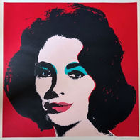 Andy Warhol Liz print for sale pop art