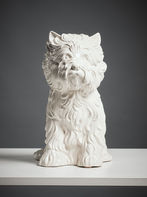 Jeff Koons Puppy vase sculpture for sale