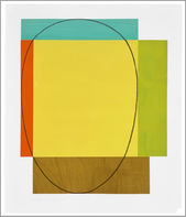 Robert Mangold, Five Color Frame, print for sale