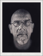 Chuck Close Self Portrait photograph pigment art print for sale